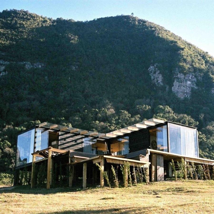 Casa De Vidro Apartment Alfredo Wagner Exterior photo